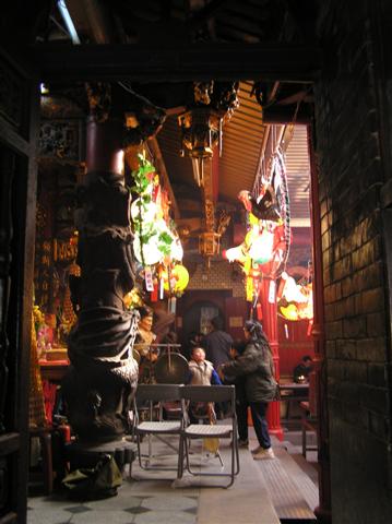 Temple passage